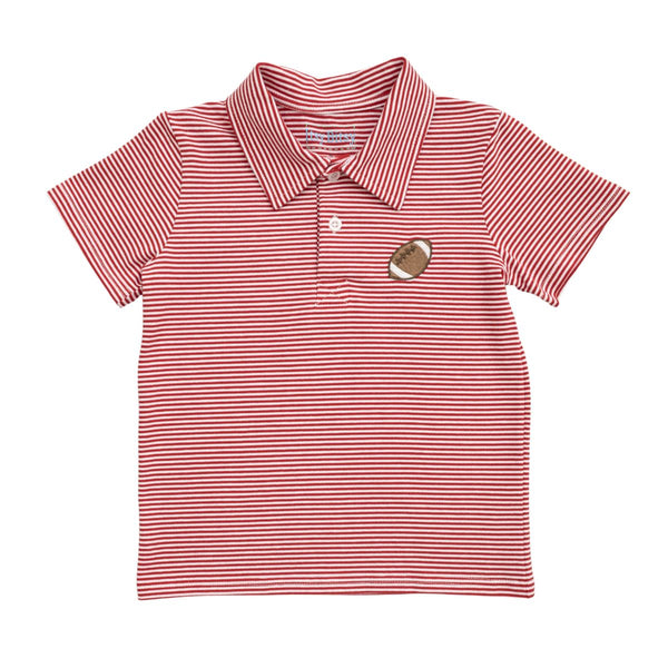 Football Polo- Red