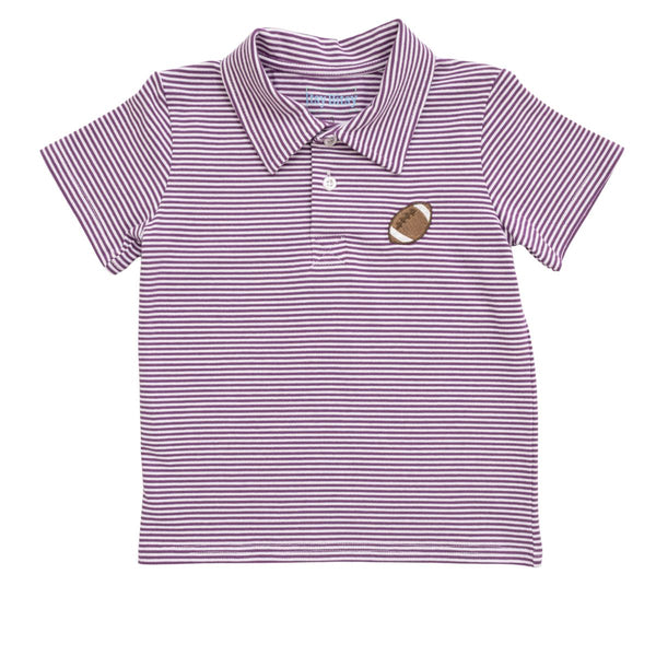 Football Polo- Purple