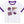 Load image into Gallery viewer, Sequin Football Elements Boxy T- Tigers Purple/Gold
