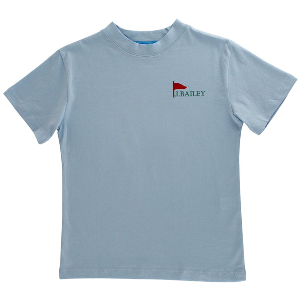 Logo Tee- Augusta Dog on Bayberry
