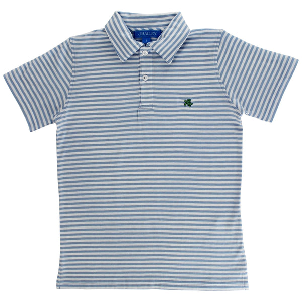 Henry Polo- Light Blue & White Stripe