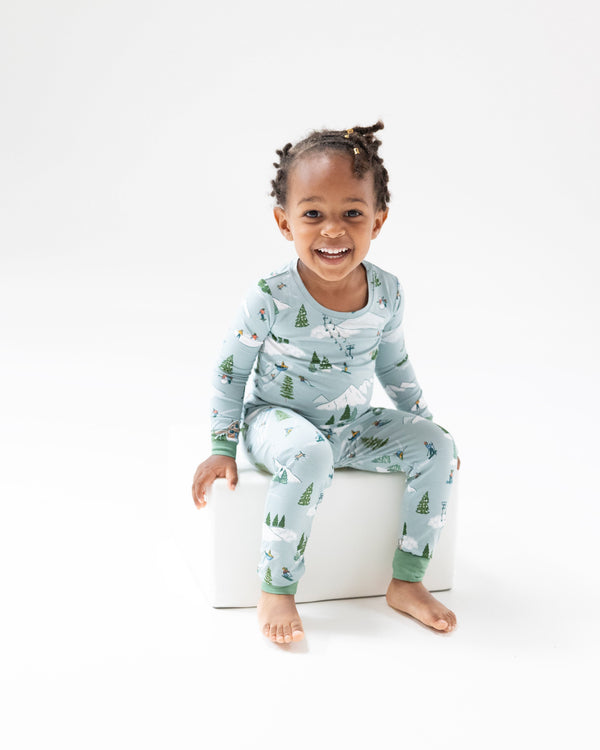 Winter Fun Skiers L/S Loungewear Set