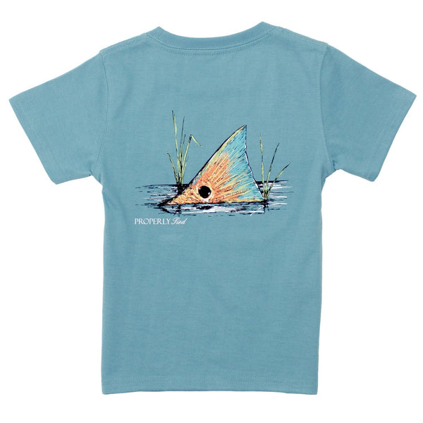 Redfish Tail SS- Coastal Sky