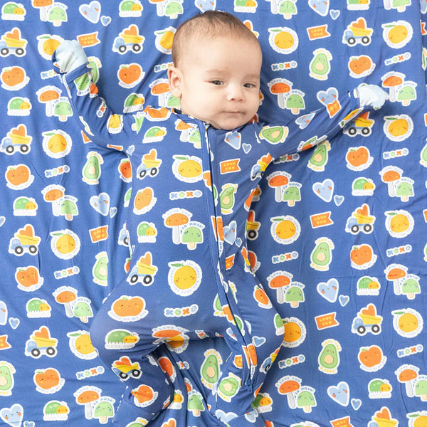 My Funny Valentine 2 Way Zipper Footie