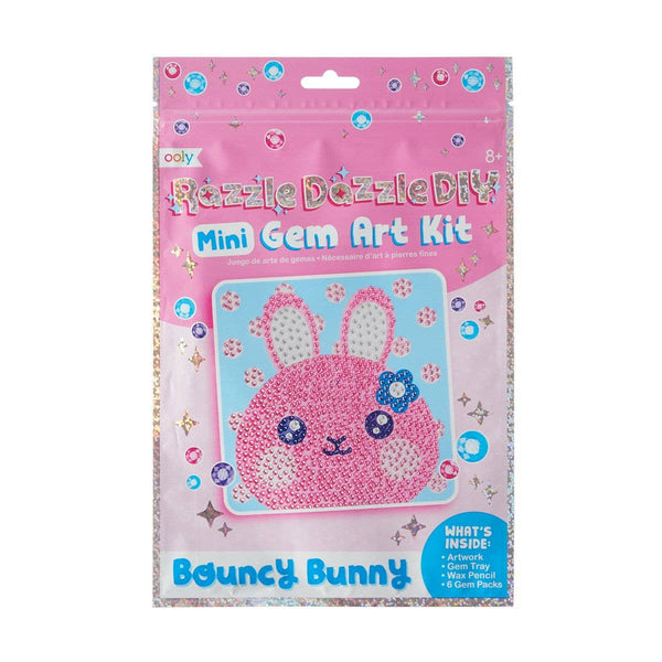 Razzle Dazzle D.I.Y.: Mini Gem Art Kit - Bouncy Bunny