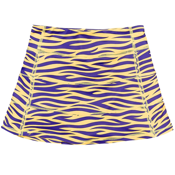 Tiger Striped Tennis Skort