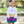 Load image into Gallery viewer, Mardi Gras Colorblock Skort
