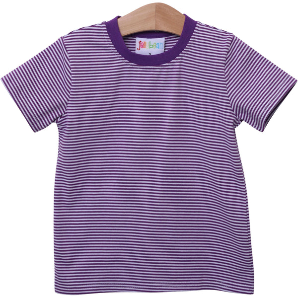 Graham Shirt- Purple Stripe