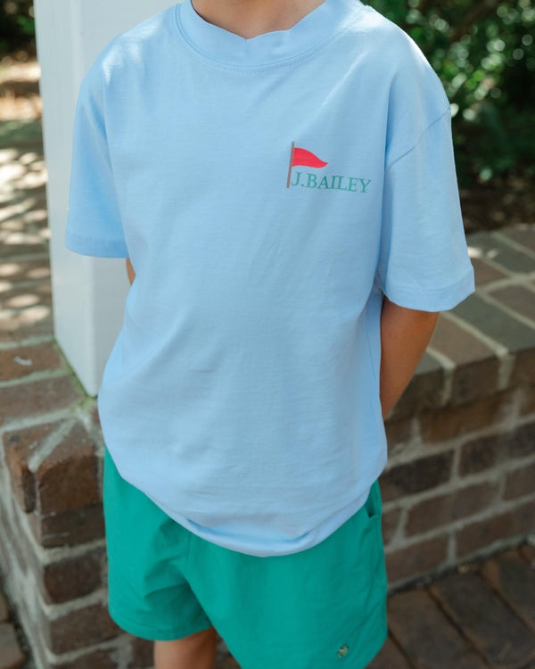 Logo Tee- Augusta Dog on Bayberry