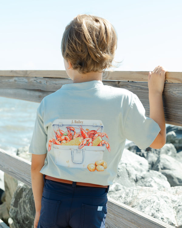 Logo Tee- Boil on Pistachio