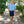 Load image into Gallery viewer, Logo Tee- Retriver on Heathered Blue
