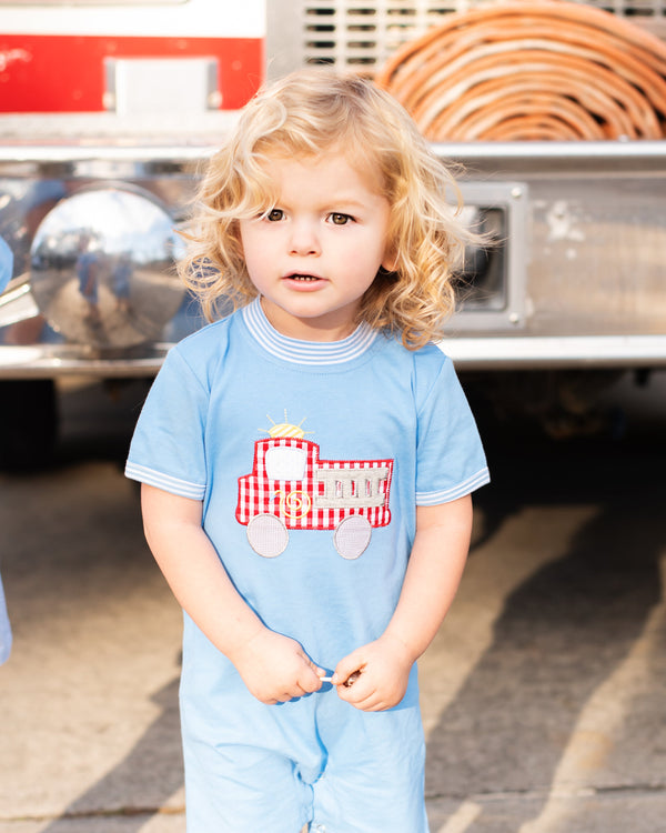 Firetruck Romper