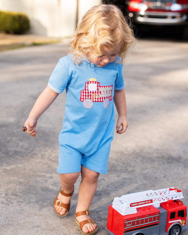 Firetruck Romper