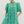 Load image into Gallery viewer, Floral Print Puff Sleeve Dress- Green
