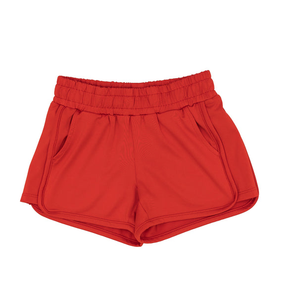Stretchy Shorts- Red