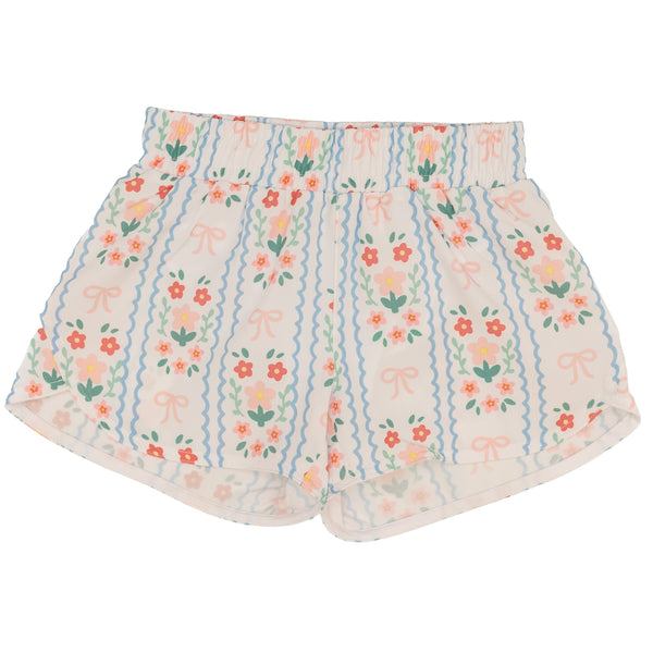Shorts- Floral & Bow
