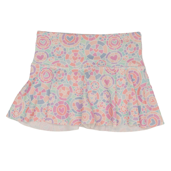 Skort- Kaleidoscope Hearts