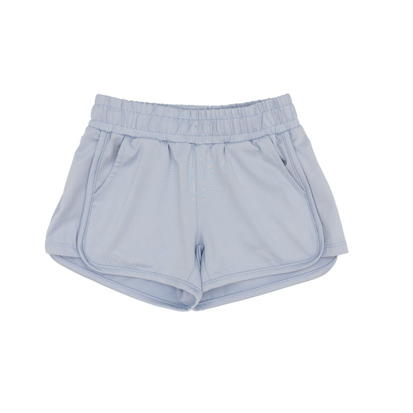 Stretchy Shorts- Pastel Blue