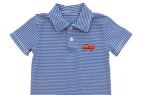 Firetruck Polo Romper