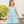 Load image into Gallery viewer, Mia Dress- Dark Mint Strip w/ Pink
