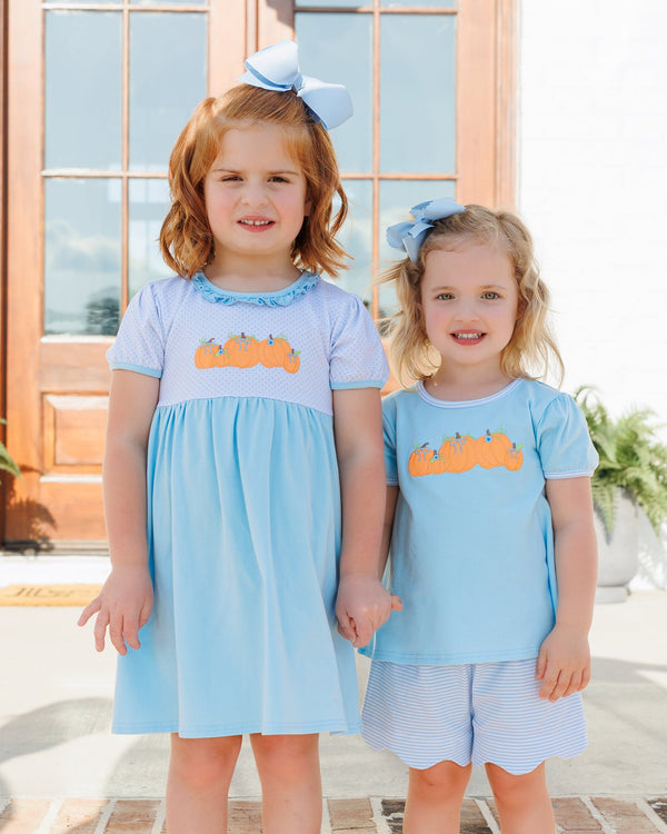 Pick of the Patch Ruffle Dress