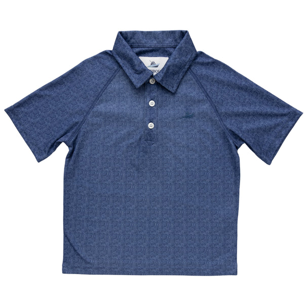 Baseball Print Polo