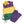 Load image into Gallery viewer, Mardi Gras Colorblock Vest
