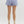 Load image into Gallery viewer, Solid High-Waisted Shorts- Misty Blue
