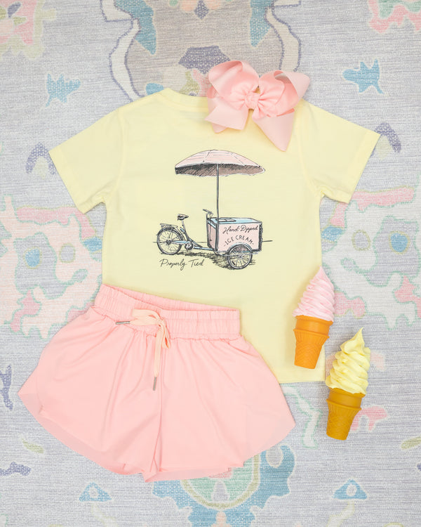 Ice Cream Cart SS- Light Yellow