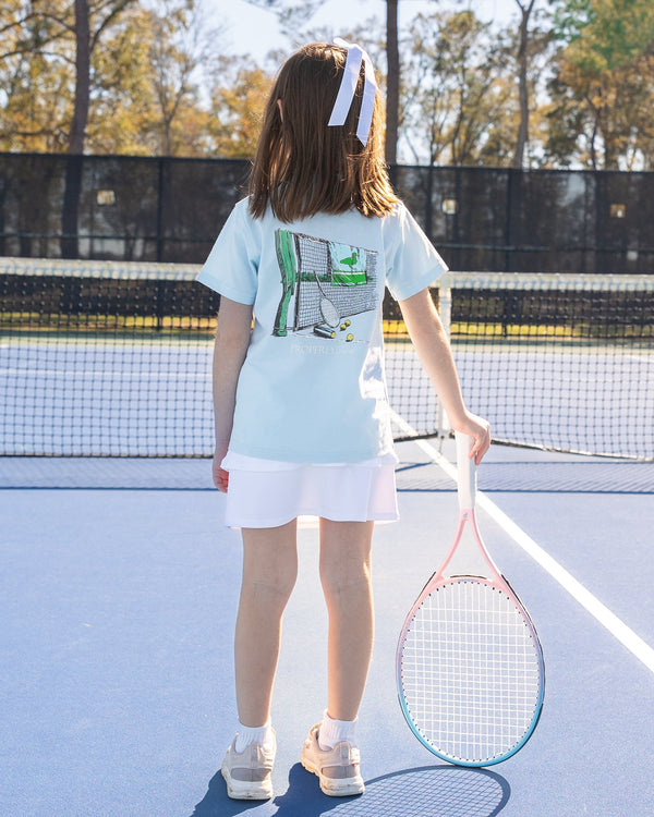 Courtside SS- Periwinkle