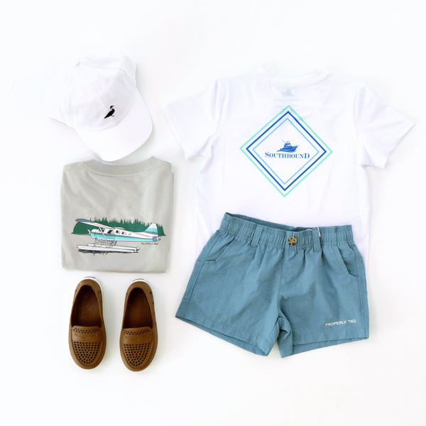 Mallard Short- Stone Blue