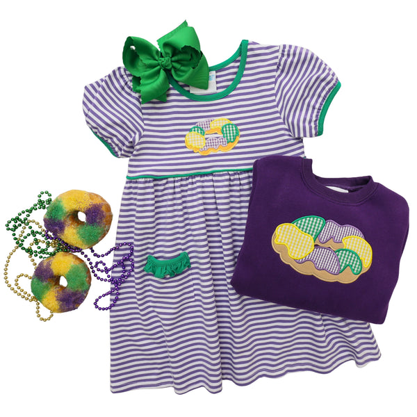 King Cake Pocket Dress
