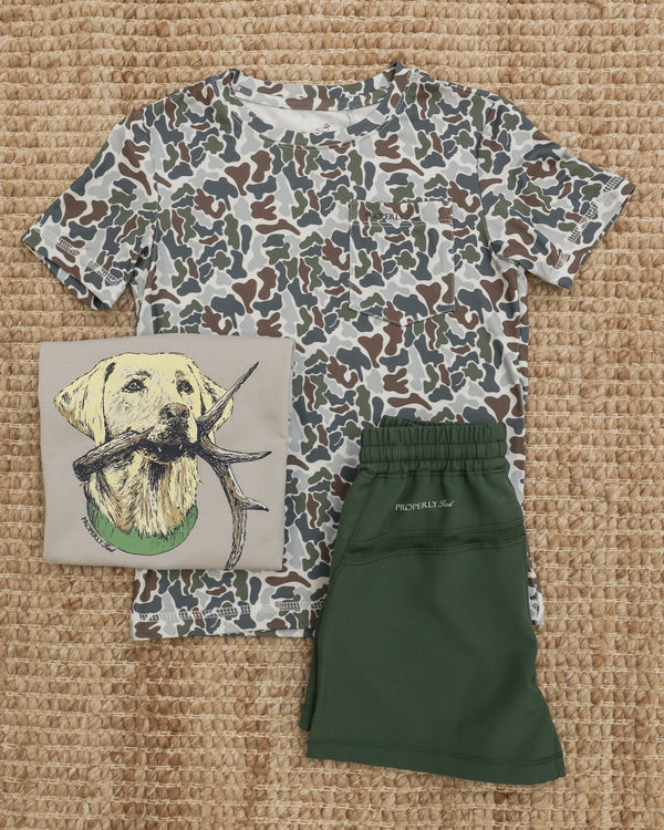 Ravine Pocket Tee SS- Terra Camo