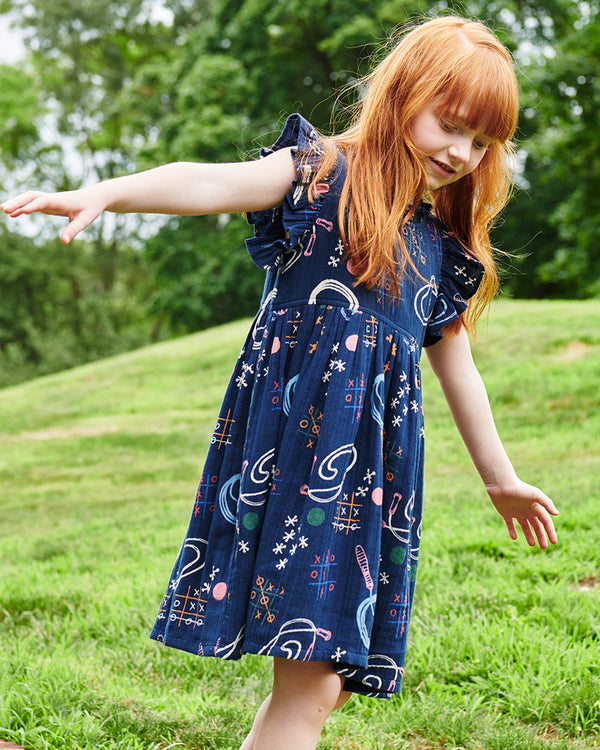 Jennifer Dress- Tic Tac Toe