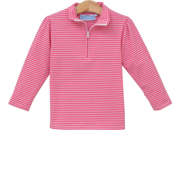Tori Pullover- Pink Stripe