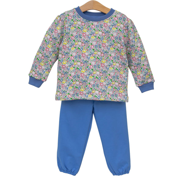 Floral French Terry Set