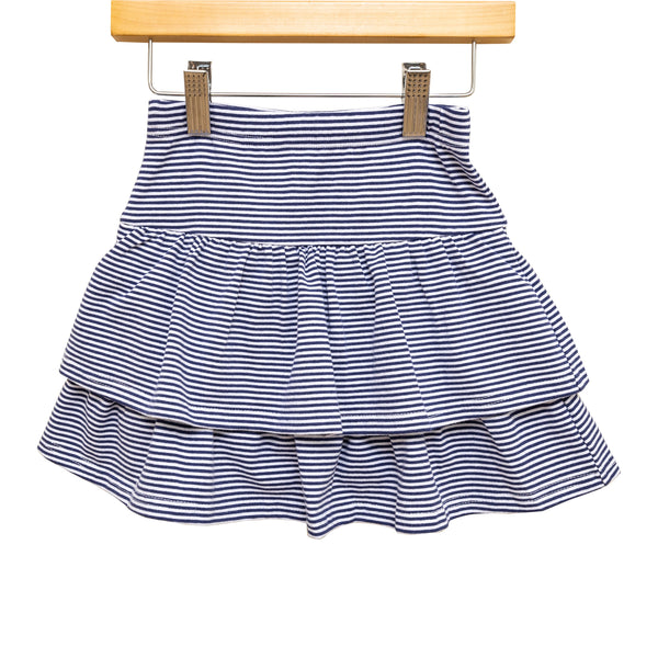 Rosemary Skort- Navy Stripe