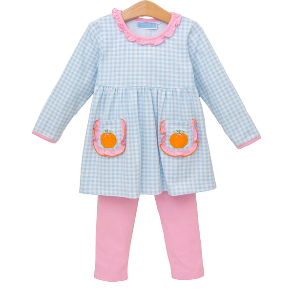 Pumpkin Ruffle Pants Set