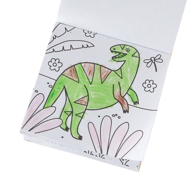 Carry-Along: Coloring Book Set- Dinoland (10 PC Set)