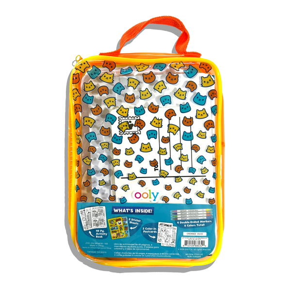 Let's Go!: Activity & Coloring Kit- Kitty In The City