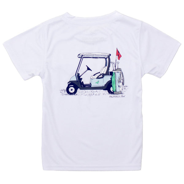 Performance Tee SS Country Club- White