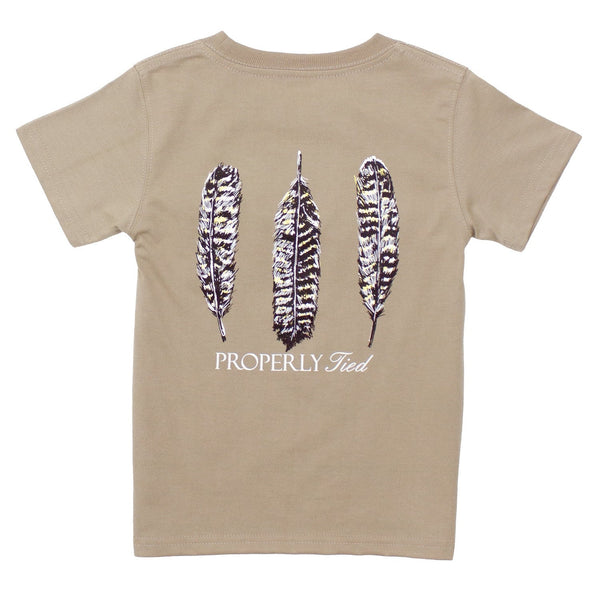 Triple Feather SS- Sand