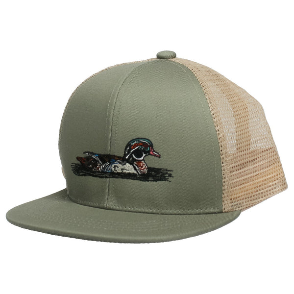 Trucker Hat Wood Duck
