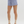 Load image into Gallery viewer, Solid High-Waisted Shorts- Misty Blue
