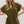 Load image into Gallery viewer, Solid Knit Split Collar Pullover Dress- Olive

