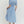 Load image into Gallery viewer, Solid Embroidered Puff Sleeve Dress- Lt. Blue
