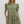 Load image into Gallery viewer, Diamond Lattice Floral Ruffle Dress- Olive
