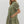 Load image into Gallery viewer, Diamond Lattice Floral Ruffle Dress- Olive
