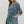Load image into Gallery viewer, Floral Ruffle Cuff Band ¾ Sleeve Dress- Teal
