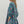 Load image into Gallery viewer, Floral Ruffle Cuff Band ¾ Sleeve Dress- Teal
